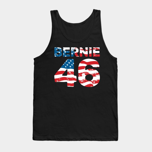 Bernie 46 Sanders for President 2020 Tank Top by aneisha